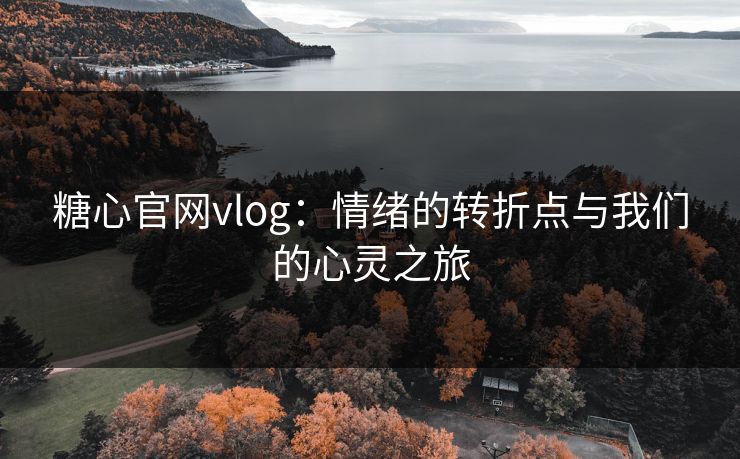 糖心官网vlog：情绪的转折点与我们的心灵之旅